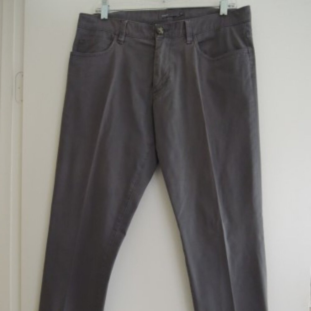 Mens Jeans 32 x 29 VINCE Cotton Blend Gray Pants Unisex Light Weight Slacks EUC